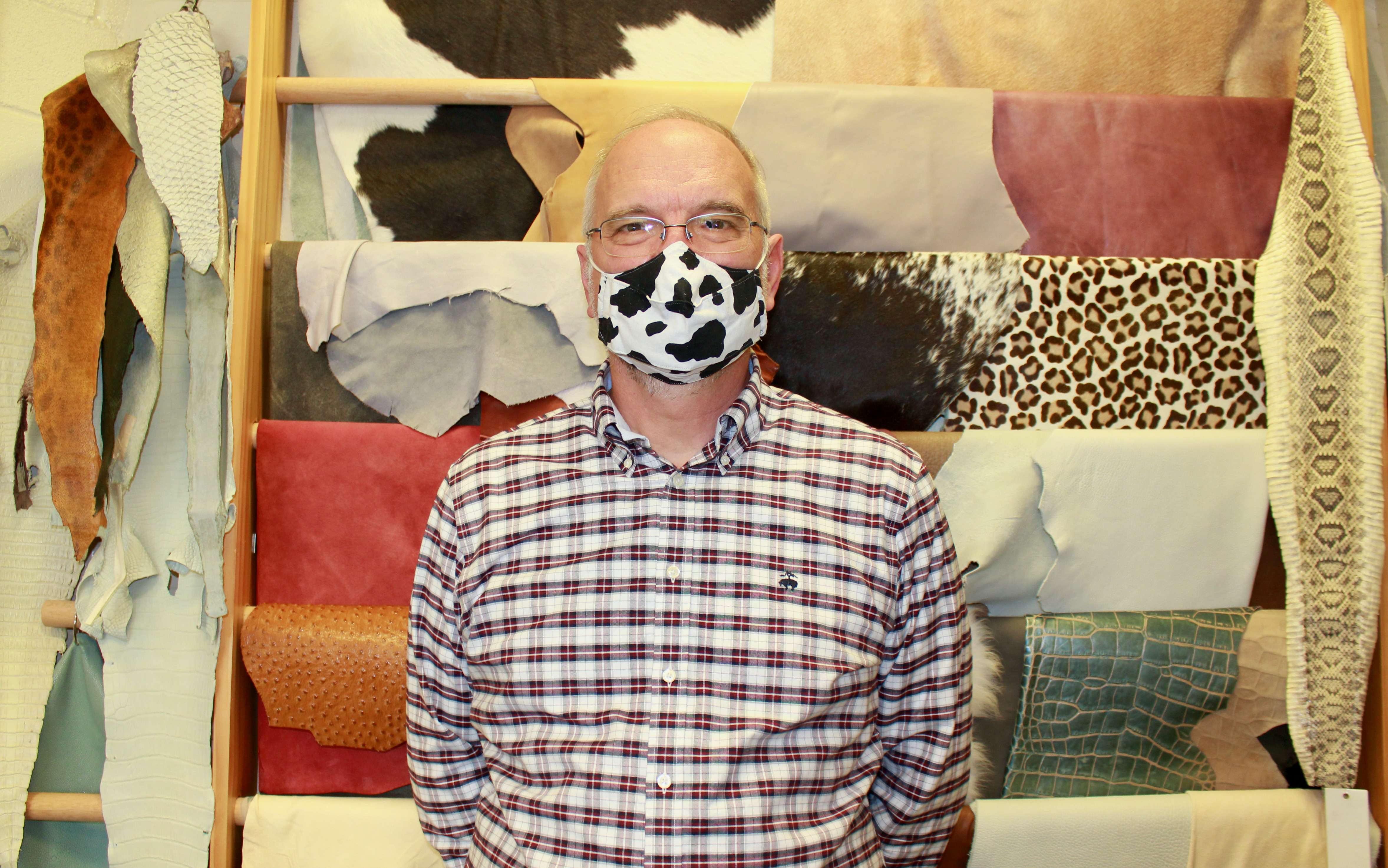 Leather Research Laboratory Director Steven Lange, 2021
