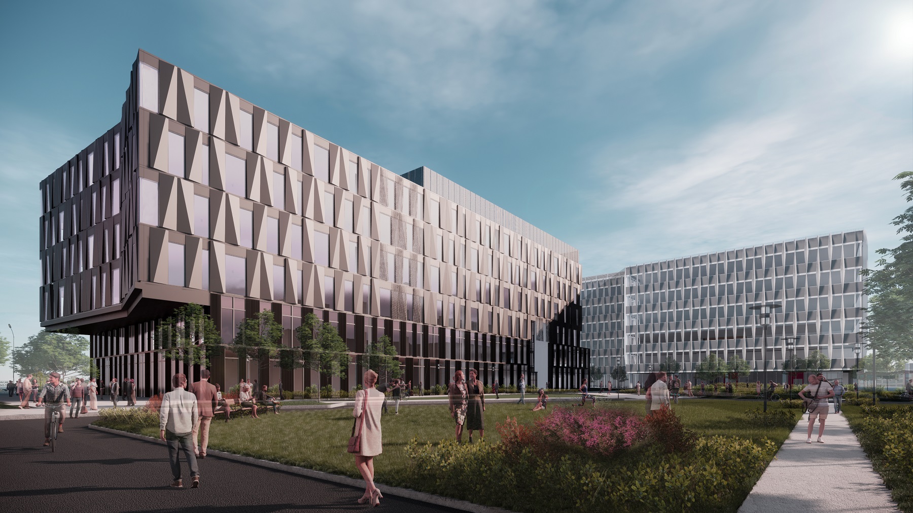 Digital Futures Building Plaza